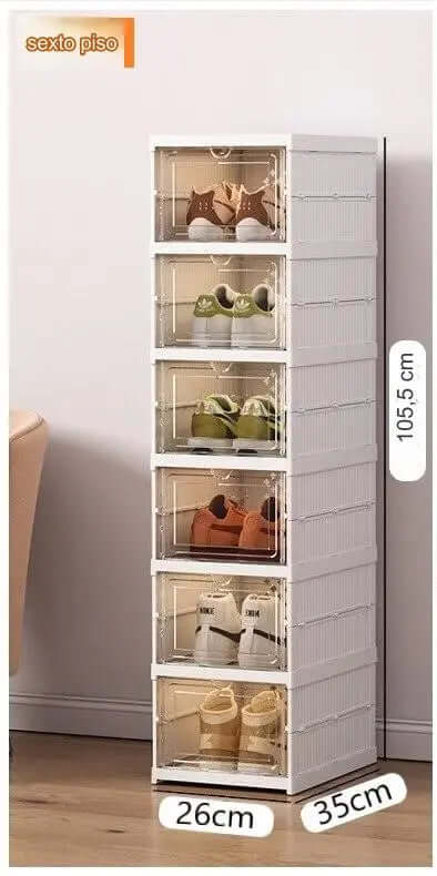 Caja Pegable Acrilica 6 Cajones📦