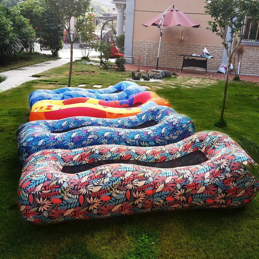 🛋️Sofa Inflable 🌴 Relajate en Segundos, Sin Inflador✨