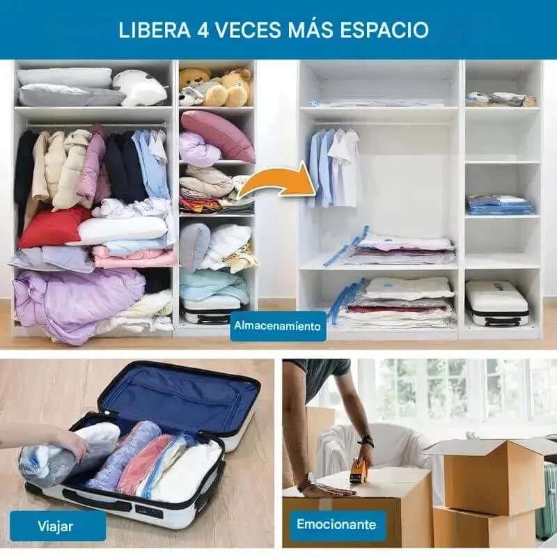 Pack Bolsas al Vacio  🏠 (Incluye de REGALO🎁 Compresor Electrico)💯
